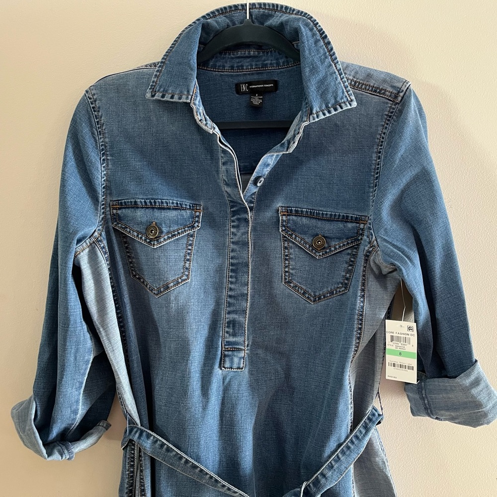 INC Denim dress